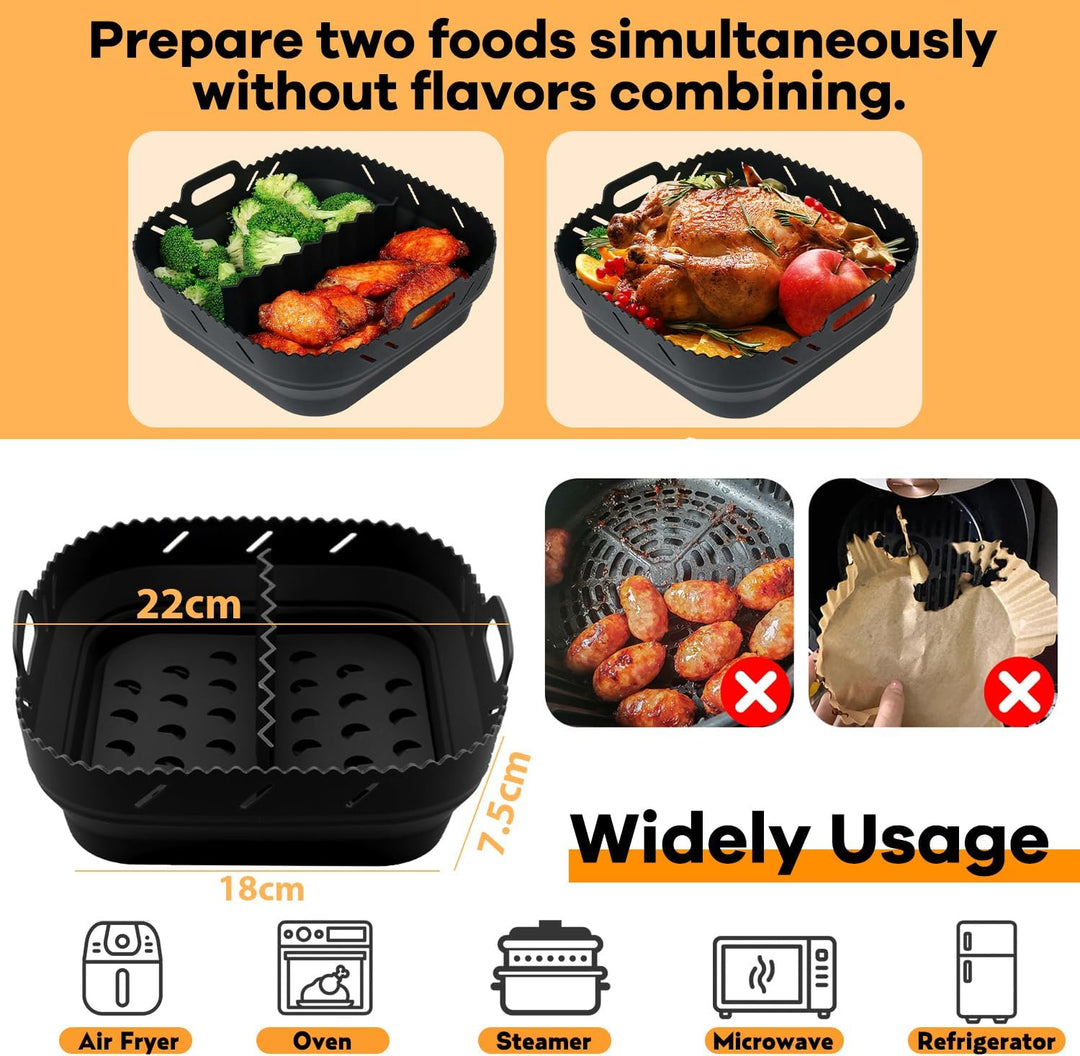 Heissluftfritteuse Zubehör für COSORI Turboblaze 6L Airfryer XXL 5,5L 6,2L Turbo Tower Pro 10,8L, Ru