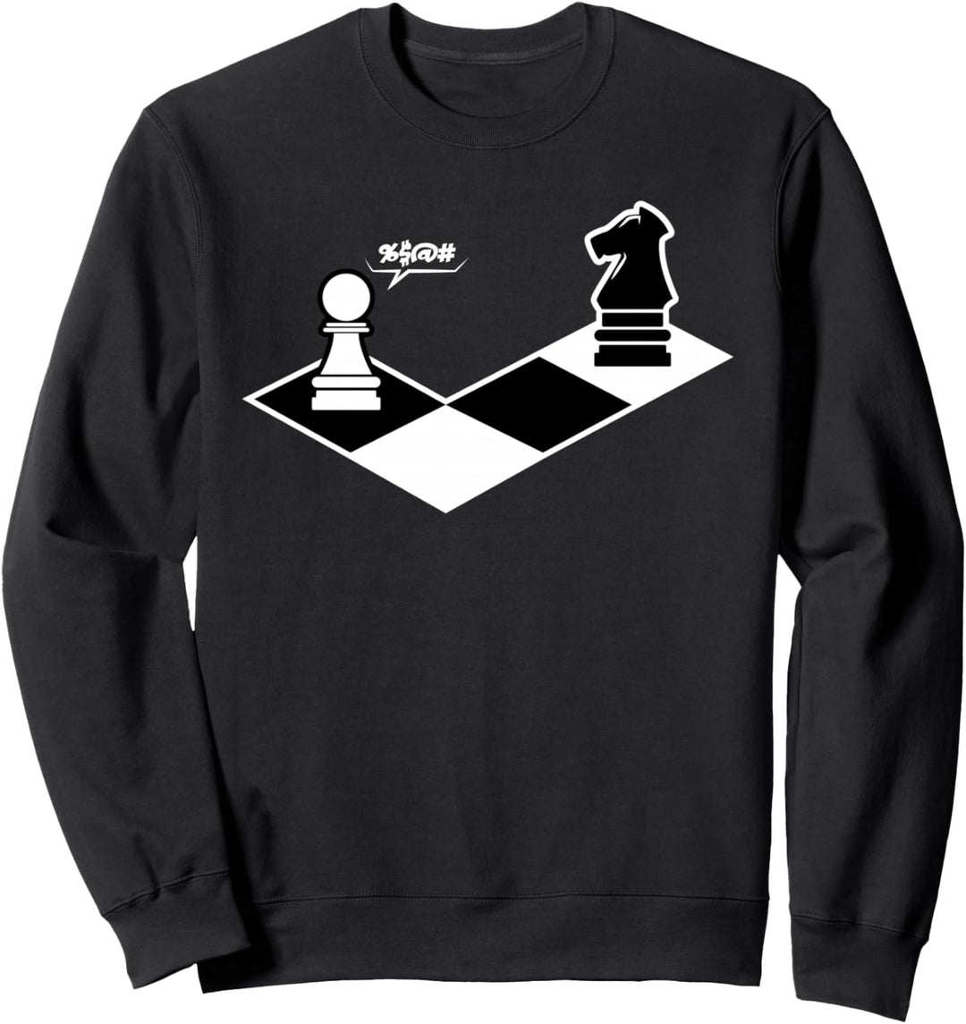 Lustiger Retro Schach Geschenk Schachspieler Sweatshirt