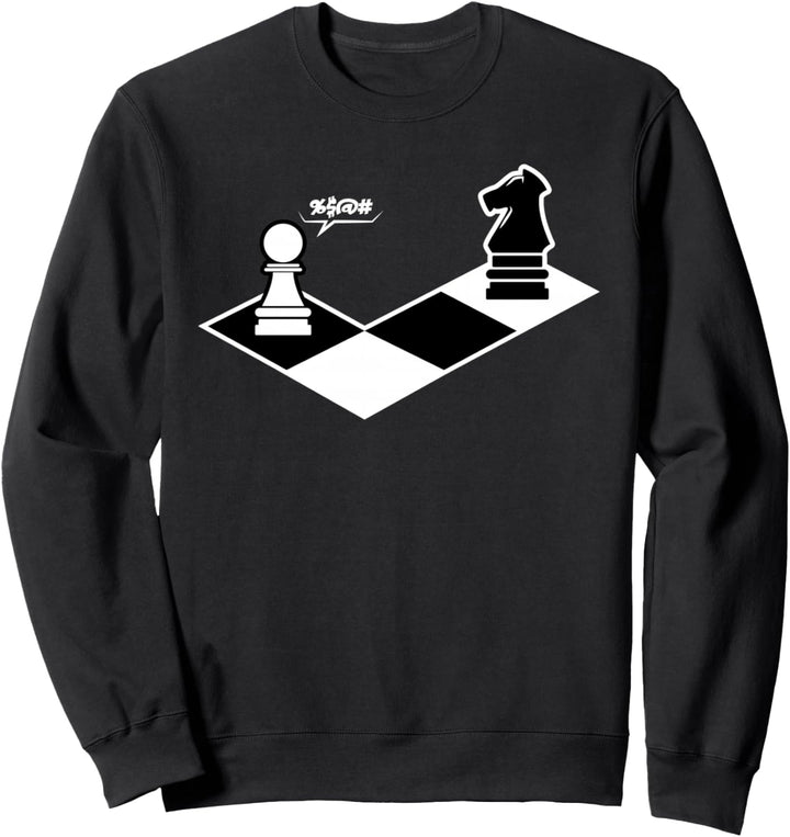 Lustiger Retro Schach Geschenk Schachspieler Sweatshirt