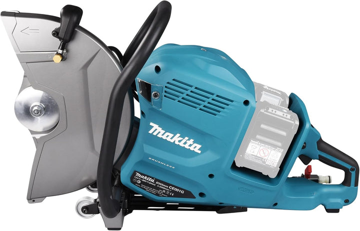 Makita CE001GZ Akku-Trennschleifer 2x40V max. (ohne Akku, ohne Ladegerät), Petrol