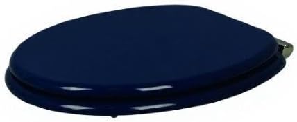 sanicomfort WC-Sitz FINE Blau – MDF Toilettensitz mit Absenkautomatik | Softclose WC Deckel universe