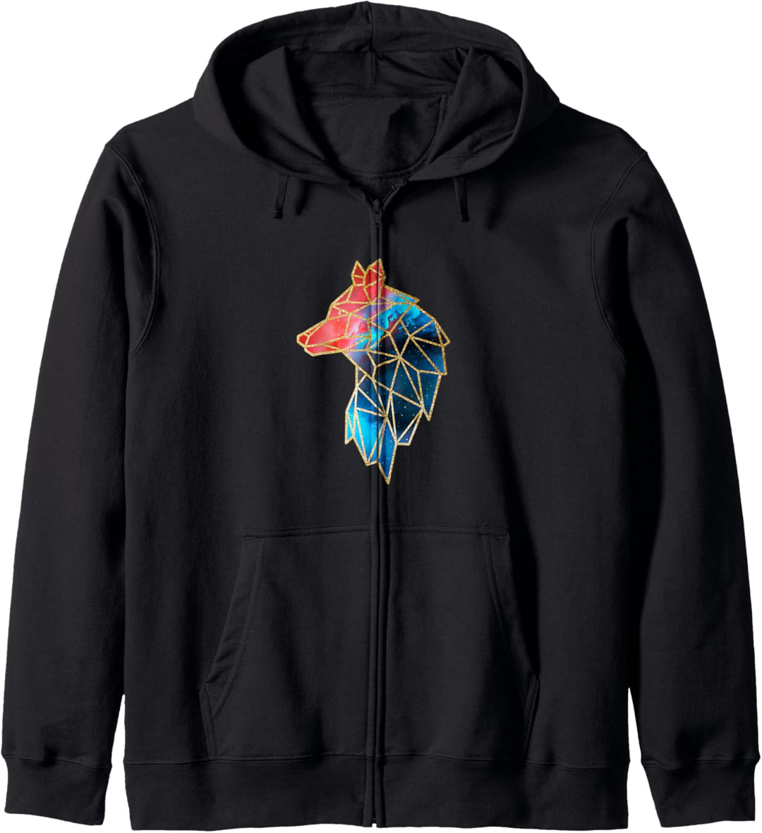 Wolf Kapuzenjacke