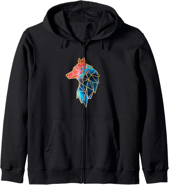 Wolf Kapuzenjacke