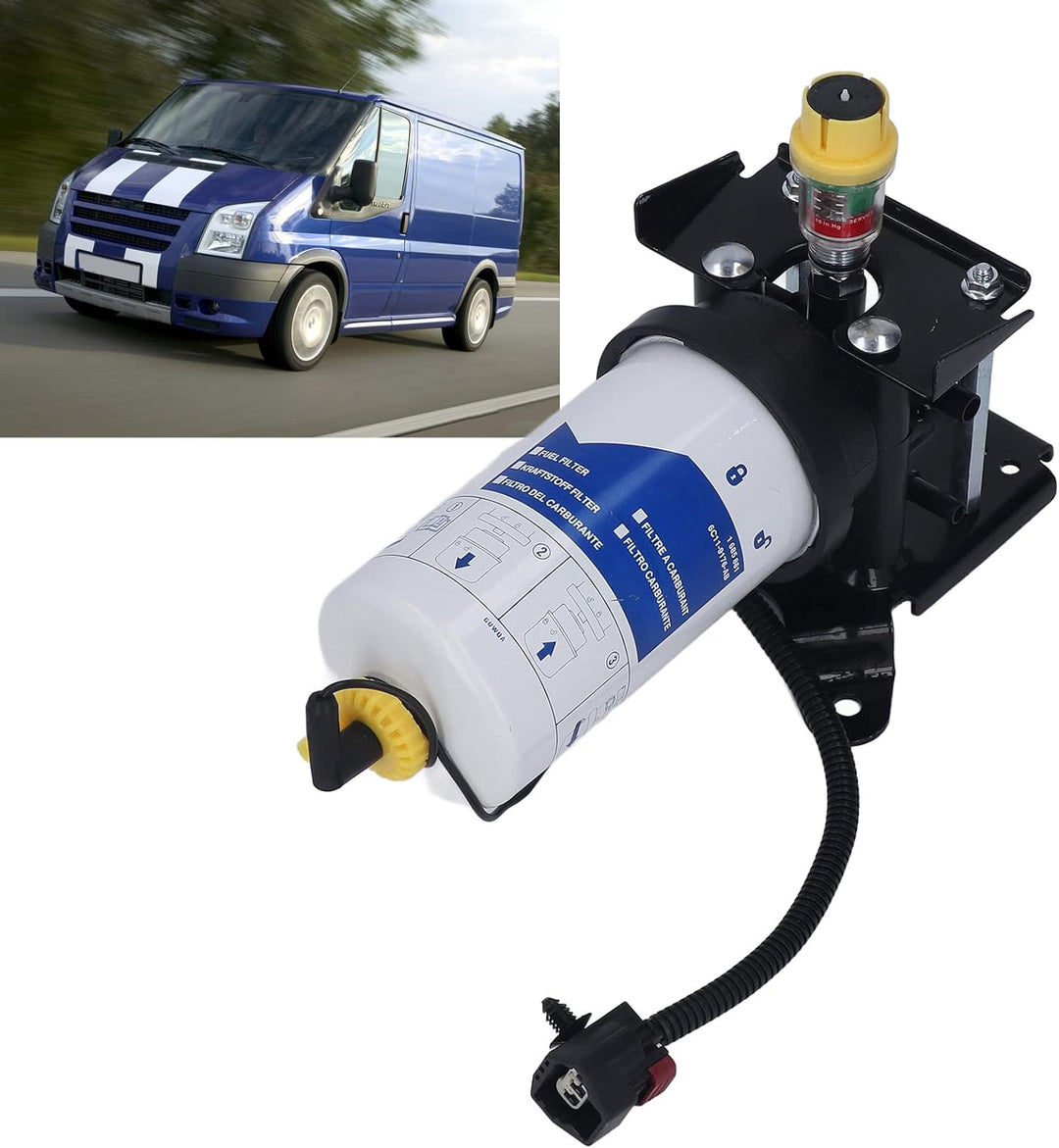 Leapiture Kraftstofffilter Ersatz für TRANSIT MK7 Dieselkraftstofffilter 6C119155BE 1685716 Motorkra