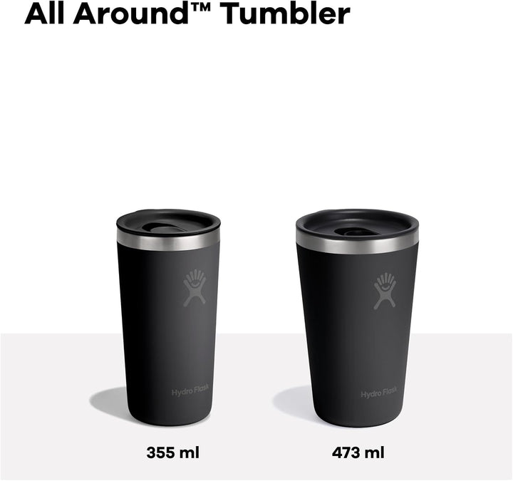 Hydro Flask – All Around Tumbler Press-In Lid 473 ml (16 oz) – Isolierter Edelstahl – Spritzfest, au