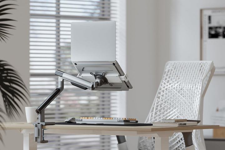 Notebookhalterung für 12 13 15 17 Zoll Notebooks für Monitorhalterungen mit VESA 75 Office-LTH3SL