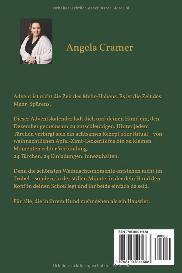 24 Pfotenglück-Momente – Ein Adventskalender für dich und deinen Hund (Achtsamkeit-Adventskalender,