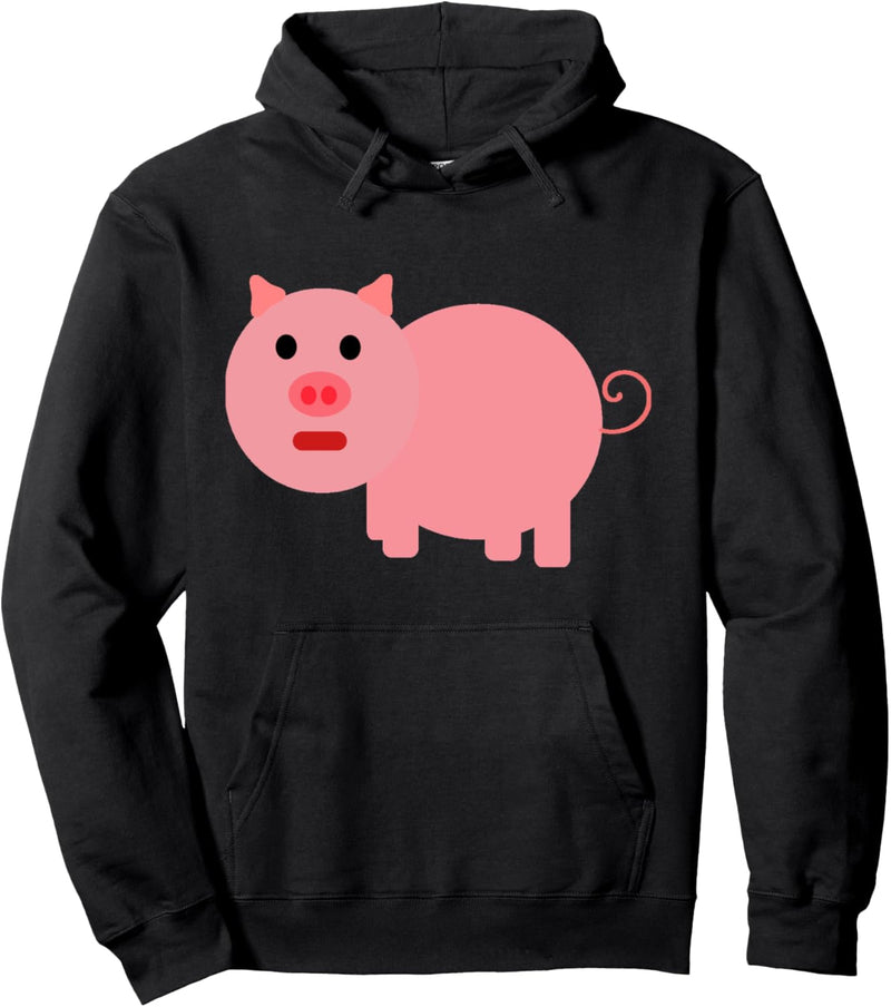 Cartoon-Schweinchen Pullover Hoodie