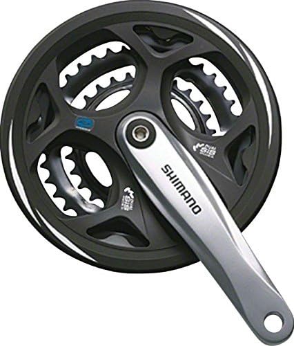 SHIMANO Altus FC-M311 3x7/8 Crankset Schwarz - Schwarz Einheitsgrösse, Schwarz - Schwarz Einheitsgrö