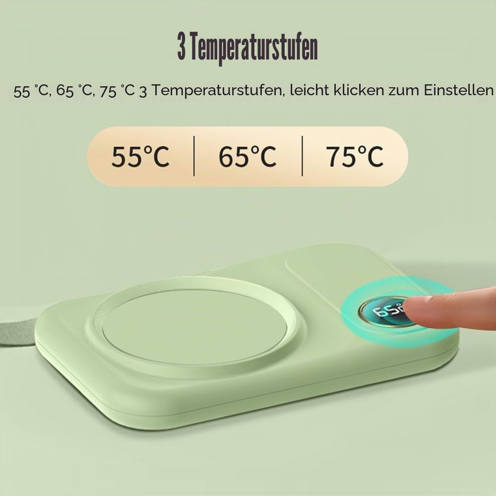 Kaffeetassenwärmer, 3 Temperatureinstellungen, Tassenwärmer, USB Kaffeewärmer, Untersetzer mit Autom