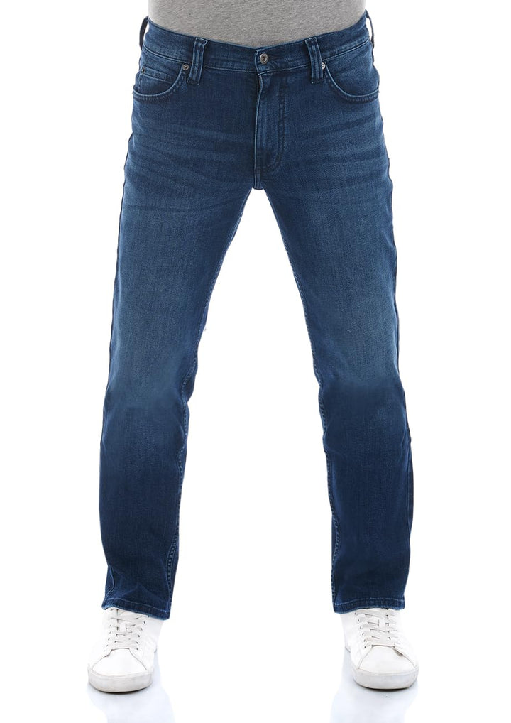 MUSTANG Herren Jeans Tramper Straight Fit Jeanshose Hose Denim Stretch Baumwolle Blau Schwarz w30 w3
