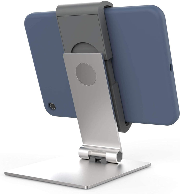 Durable Tablet Tischhalterung für Tablets mit Hülle 7-13 Zoll, 360° drehbar, silber/anthrazit, 89372
