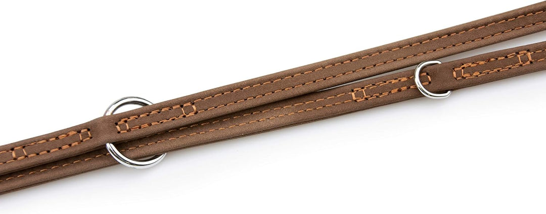 Karlie Führleine Buffalo L: 200 cm B: 22 mm braun braun L: 200 cm B: 22 mm H: 6 mm, braun L: 200 cm