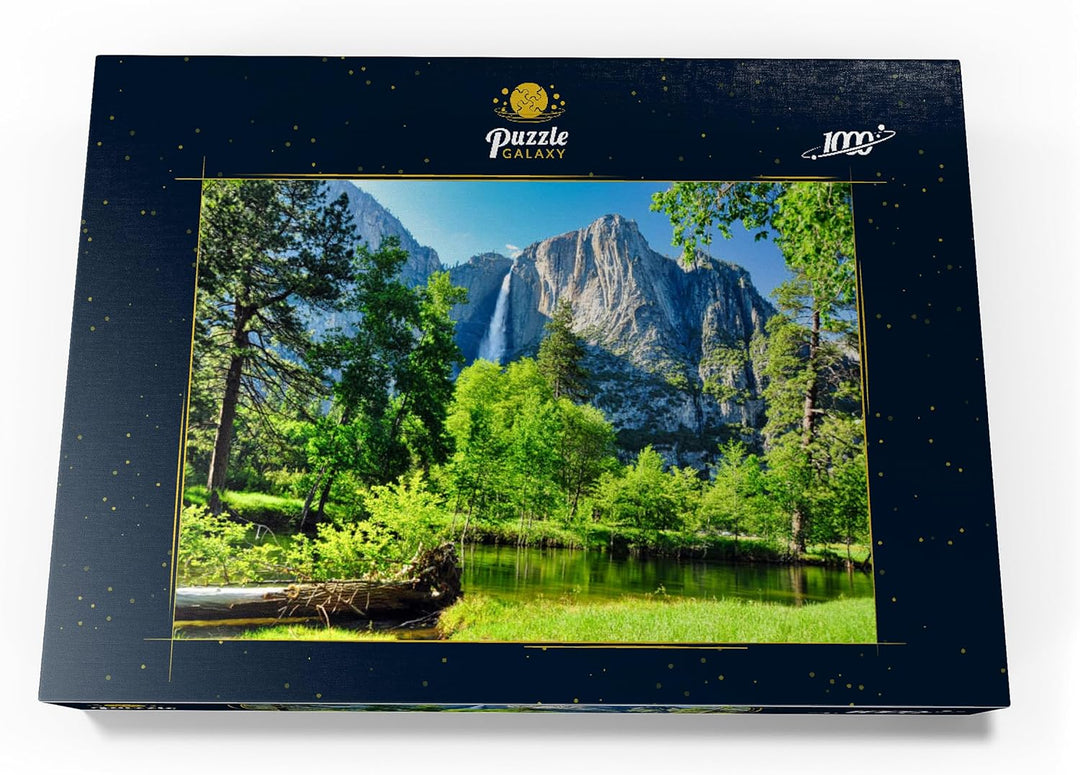 Yosemite-Wasserfall, Yosemite-Nationalpark, Kalifornien - Premium 1000 Teile Puzzle - MyPuzzle Sonde