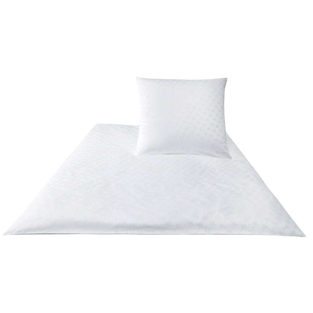 Joop. Bettwäsche-Set aus Baumwoll-Satin, Cornflower 4020 80 x 80 cm bunt Weiss Kissenbezug einzeln 8