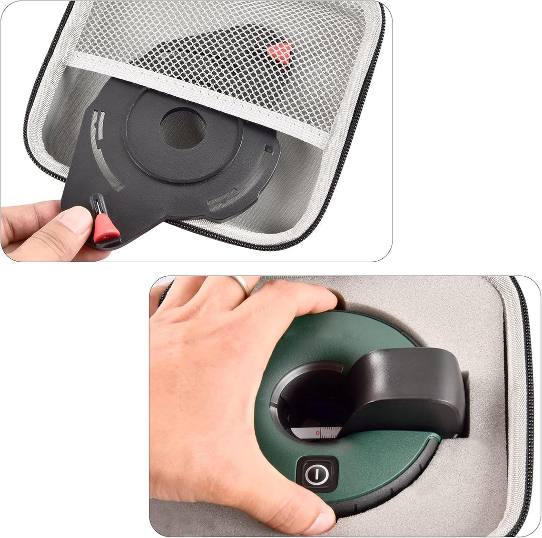 Tasche für Bosch Linienlaser Atino Integriertes Massband, Organizer Tragetasche für Gelpad, Schutzka