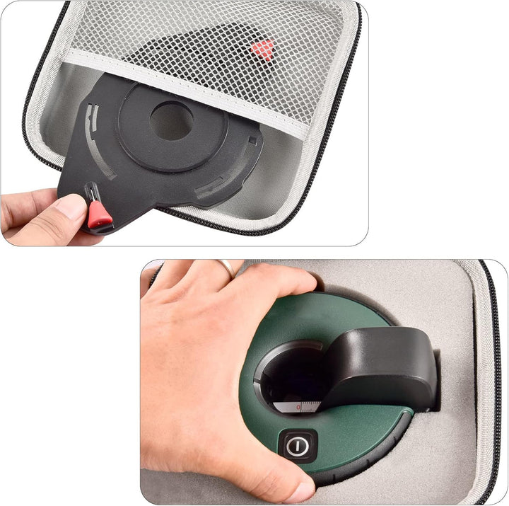 Tasche für Bosch Linienlaser Atino Integriertes Massband, Organizer Tragetasche für Gelpad, Schutzka