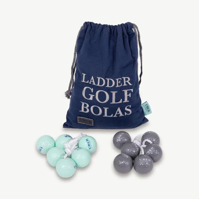 Uber Games - Profi Hard Golf Leitergolf Spiel - Grün/Grau - 100% Profi - Stark und Stabil - in Luxus