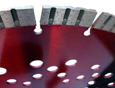 WERKMAX Diamant Trennscheibe ORIGINAL MEGA-LASER 15mm Turbo-Segment | Ø 350 mm / 20,0 mm Diamantsche