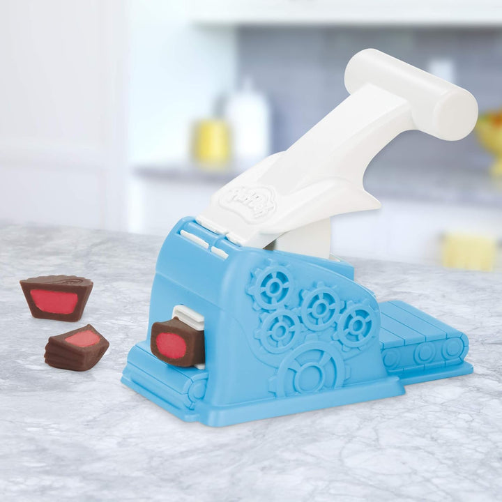 Play-Doh Kitchen Creations Bonbon-Fabrik für Kinder ab 3 Jahren mit 5 Farben Single, Single