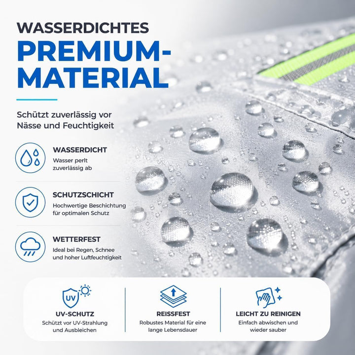Autogadget® Premium Auto Abdeckplane - Autoabdeckung &amp; universale Autoschutzhülle - Abdeckung - Car