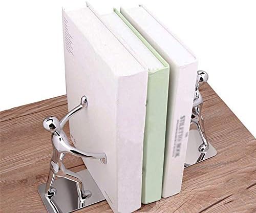 Meichoon Buchhalter Schreibtisch-Organizer Zinklegierung Edelstahl Humanoide Büro-Kunst-Dekoration R