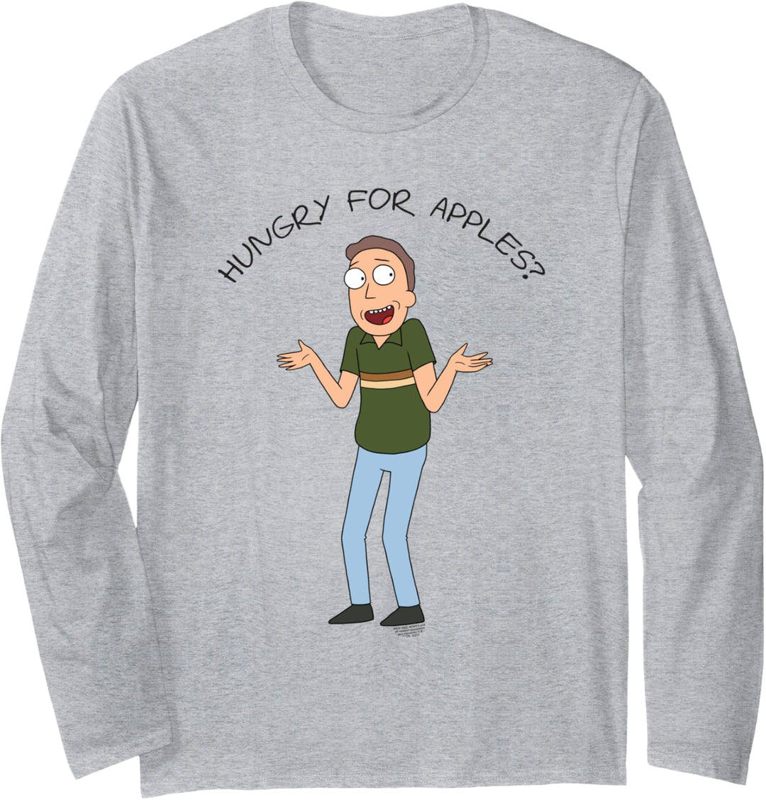 Rick and Morty Hungry For Apples Langarmshirt