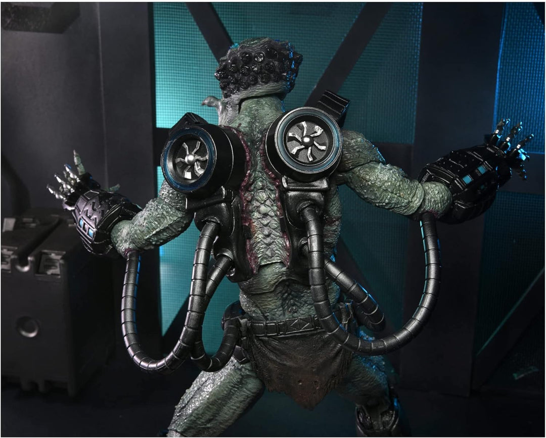 NECA Predator Concrete Jungle Figur Ultimate Deluxe Stone Heart aus Kunststoff, Geschenkverpackung.