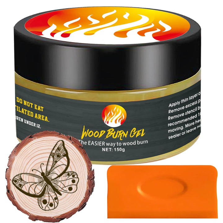 4 OZ holzbrennpaste,Hitze aktiviert Marker Paste für Holz brennen Paste,Erstellen magische Kunst in