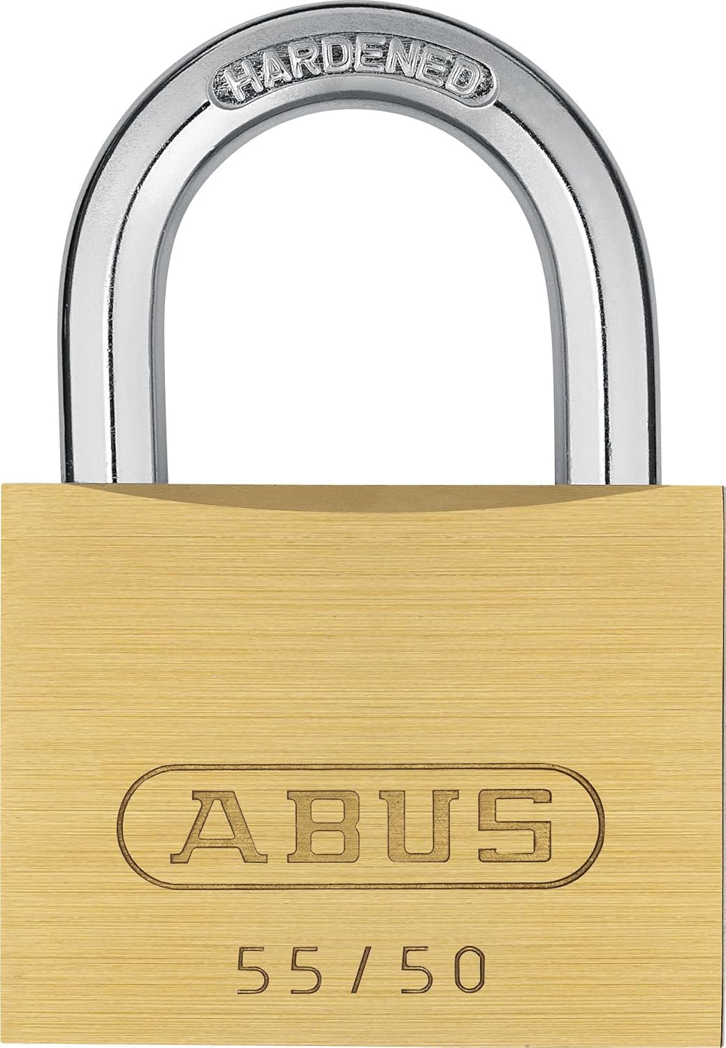 Abus 60028588 Messing-Hangschloss 1 Stück 50mm Verschiedenschliessend, 1 Stück 50mm Verschiedenschli