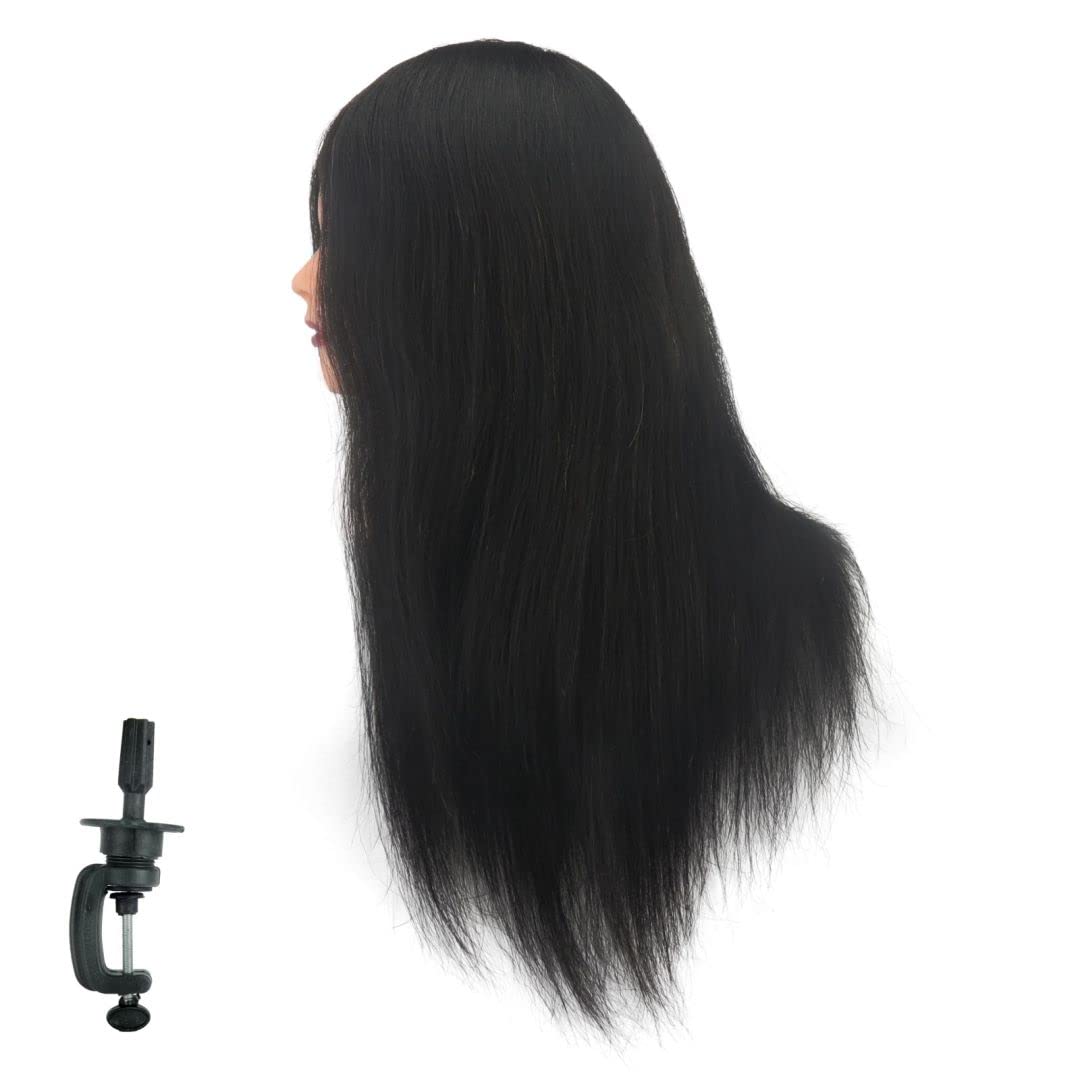 Haarstyling Kopfform; 100 Prozent Menschenhaarmodellkopf; Üben Sie Haarschnitte, Friseur Praxis Kopf