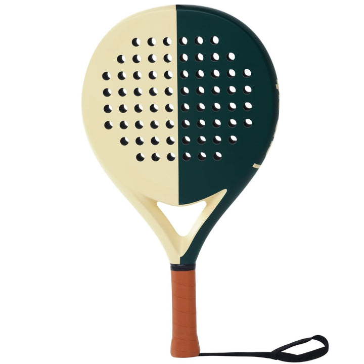 LAPAT Padel Racket with Cover Bag - Carbon Surface with Eva Memory Foam- Paddle Tennis Racquets Ligh