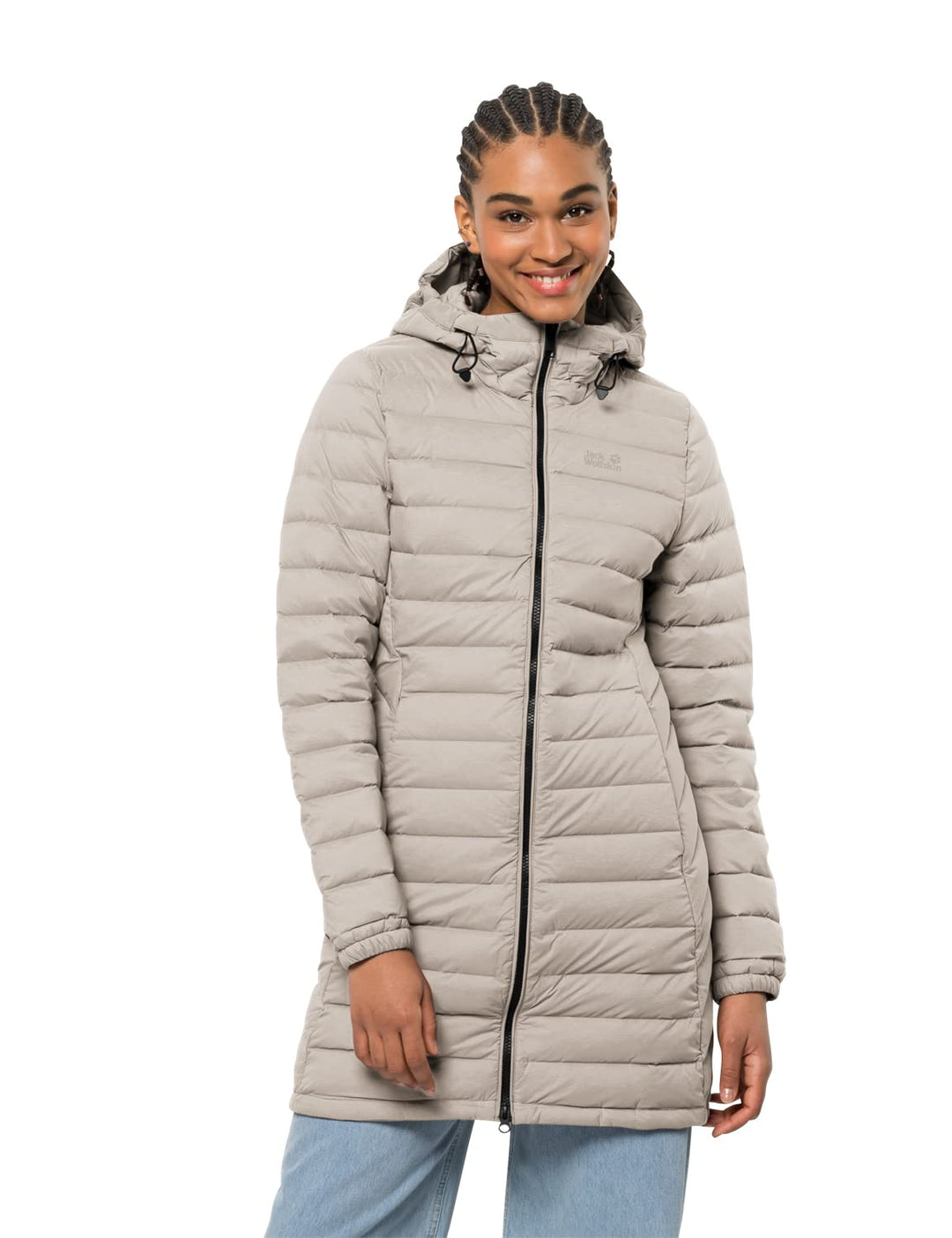 Jack Wolfskin Damen Glowing Mountain Coat W Coat S winter pearl, S winter pearl