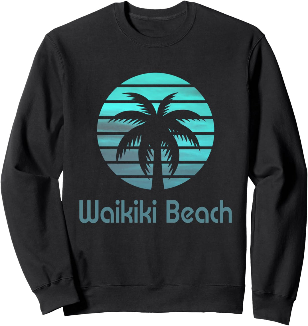 Waikiki Beach Hawaii Sweatshirt