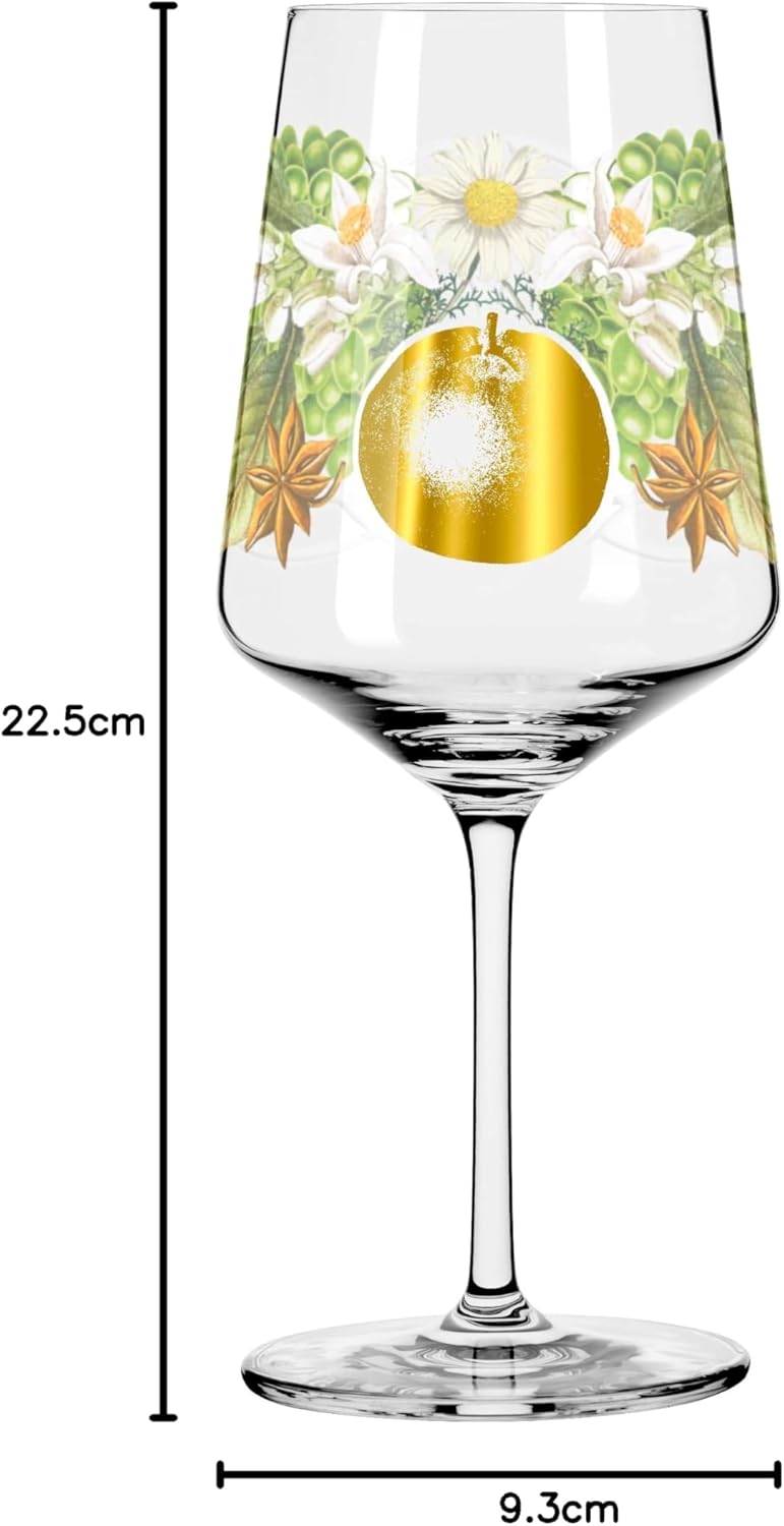 RITZENHOFF 2841017 Aperitif-Glas Sprizz 2er-Set 500 ml – Serie Sommerrausch Deluxe Nr. 17 + 18 mit b
