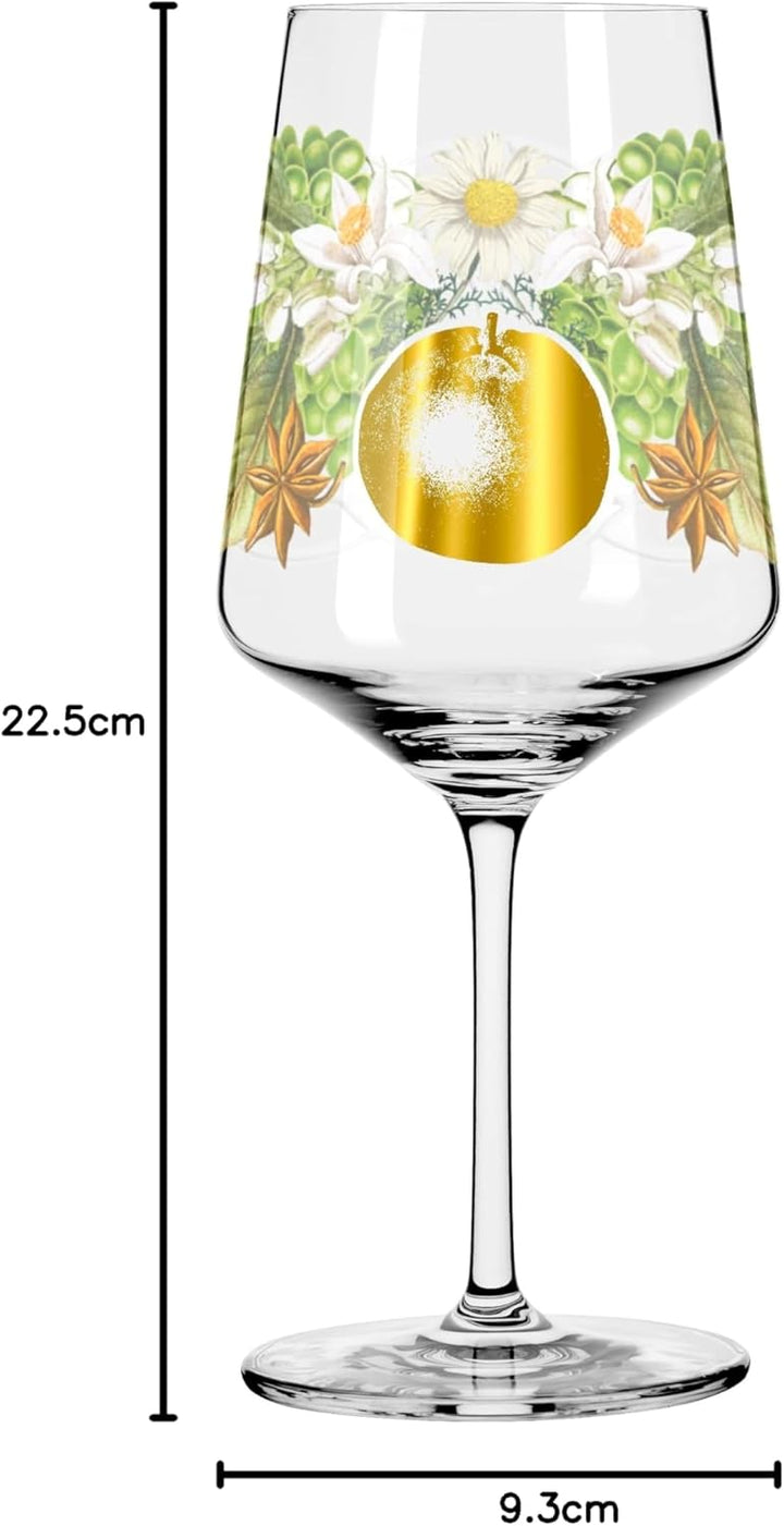 RITZENHOFF 2841017 Aperitif-Glas Sprizz 2er-Set 500 ml – Serie Sommerrausch Deluxe Nr. 17 + 18 mit b