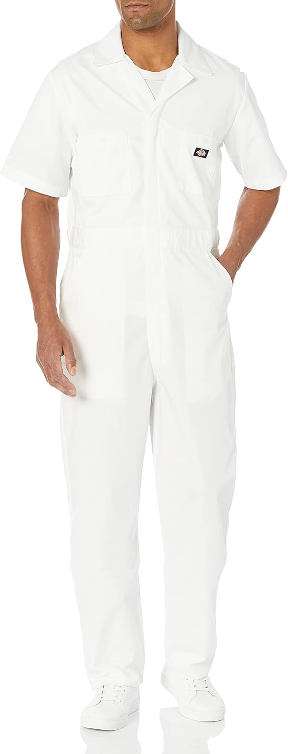 Dickies Herren Arbeitsschutzanzug S Weiss, S Weiss