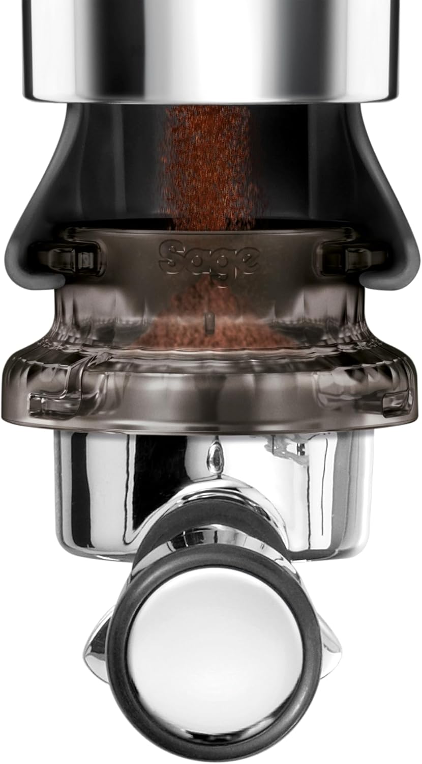 Sage - The Dosing Funnel - Dosierungsaufsatz, Messfreies Mahlen und Tampern - Reduziert Abfall, Komp