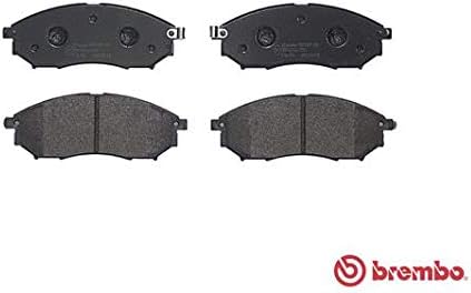 Brembo P56094 Vordere Bremsbeläge, Anzahl 4