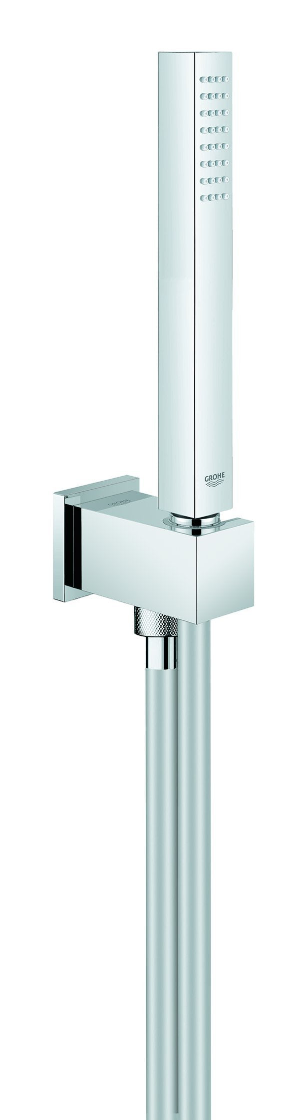 GROHE Euphoria Cube Stick - Wandhalterset (wassersparend, 1 Strahlart, langlebige Oberfläche), chrom
