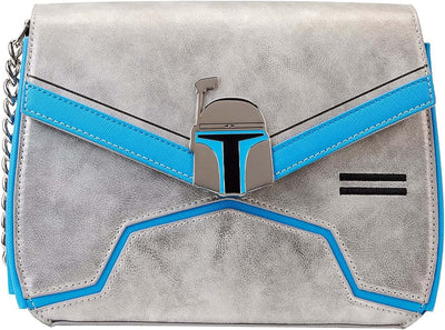 Loungefly Star Wars Jango Fett Chain Strap Crossbody Bag Einheitsgrösse, Einheitsgrösse