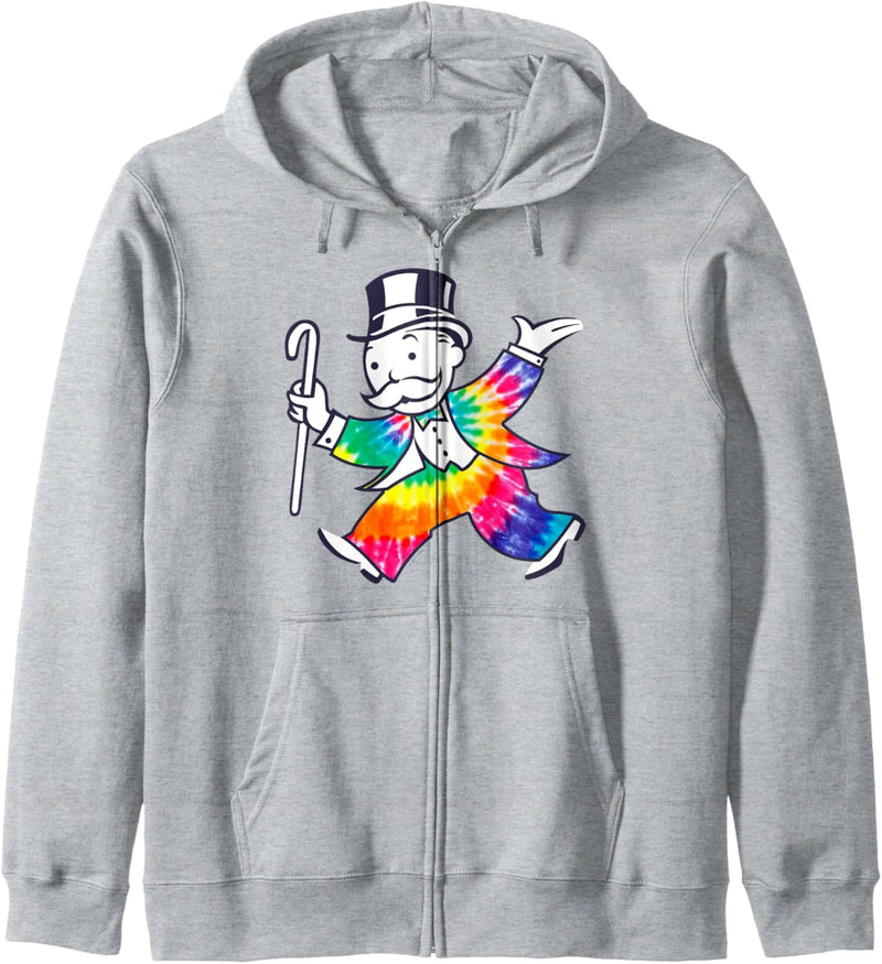 Monopoly 85 Years Rich Uncle Pennybags Tie Dye Suit Kapuzenjacke