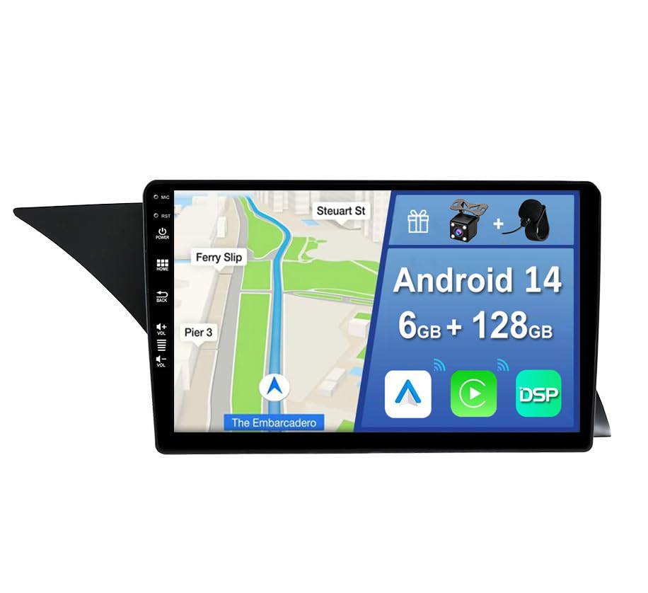 [6GB+128GB] Android 14 Autoradio für Benz GLK X204 (2012-2015)-[Integriertes CarPlay/Android Auto/DS