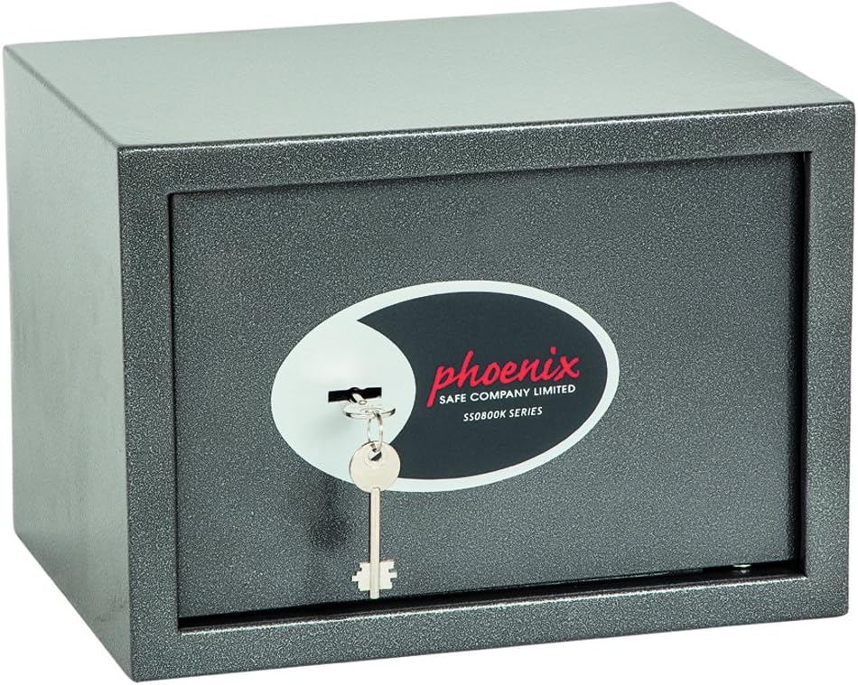 Phoenix Safe Company – SS0802K Vela Home & Office Security Safe | Key Locking | Twin Locking Bolts |