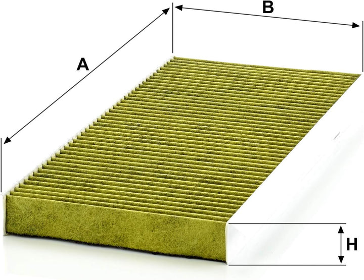 Original MANN-FILTER FP 3567 - FreciousPlus Biofunktionaler Pollenfilter - Für PKW & Luftfilter C 27