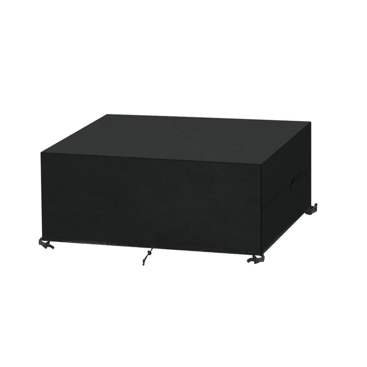 Gartentisch Abdeckung 120x60x75cm, Abdeckhaube Gartenmöbel Rechteckig Lounge Abdeckung Wasserdicht A