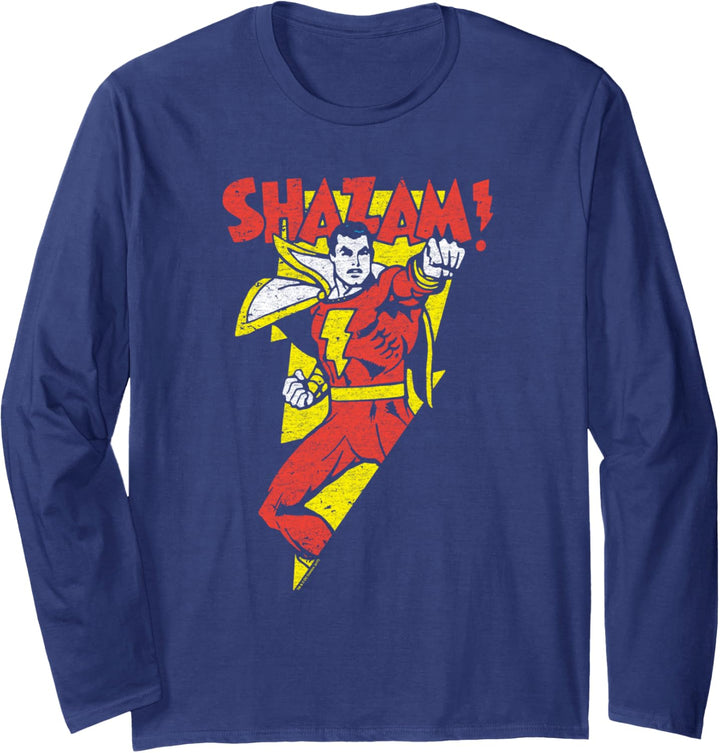 Justice League Shazam! In Bolt Langarmshirt