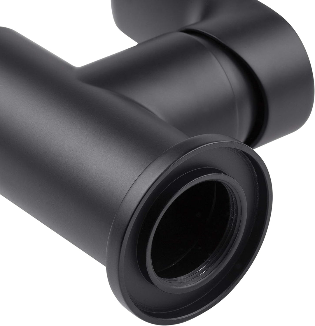 Cornat Spültisch-Einhebelarmatur "Noir" - Black Edition - Robuster Druckgusskörper - matt schwarz -