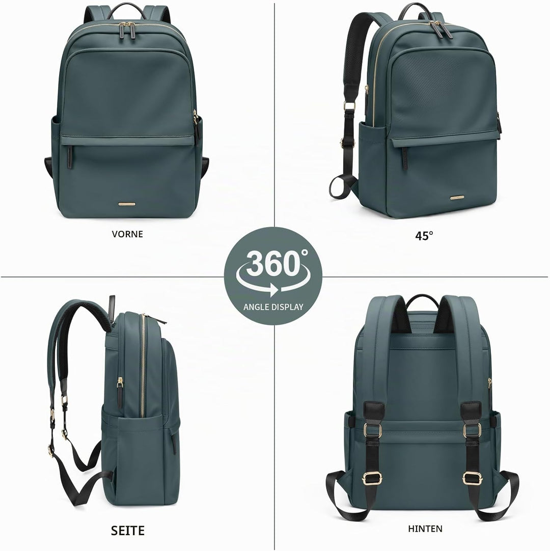 GOLF SUPAGS Laptop Rucksack für Damen Casual Daypack für Arbeit Reisen College Schulrucksack Handtas