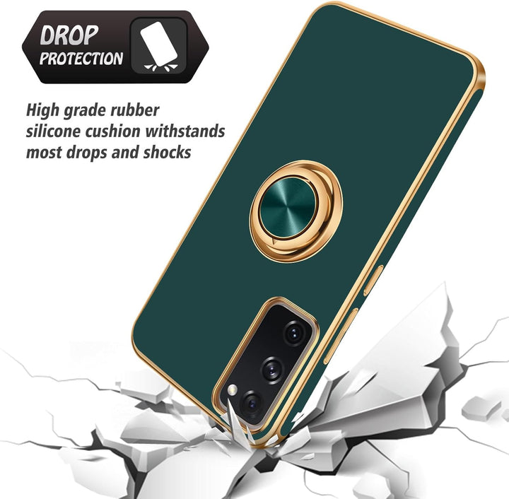 Samsung Galaxy S20 FE Hülle, Galaxy S20 FE Handyhülle Slim weiche TPU Silikon Case Cover mit 360 Gra